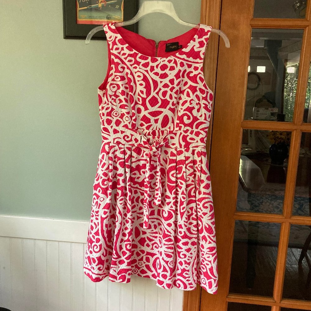 Just ...Taylor Print Cotton Dress, sz 8